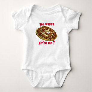 Body "vous me voulez au piz'za ?" T-shirt humoristique