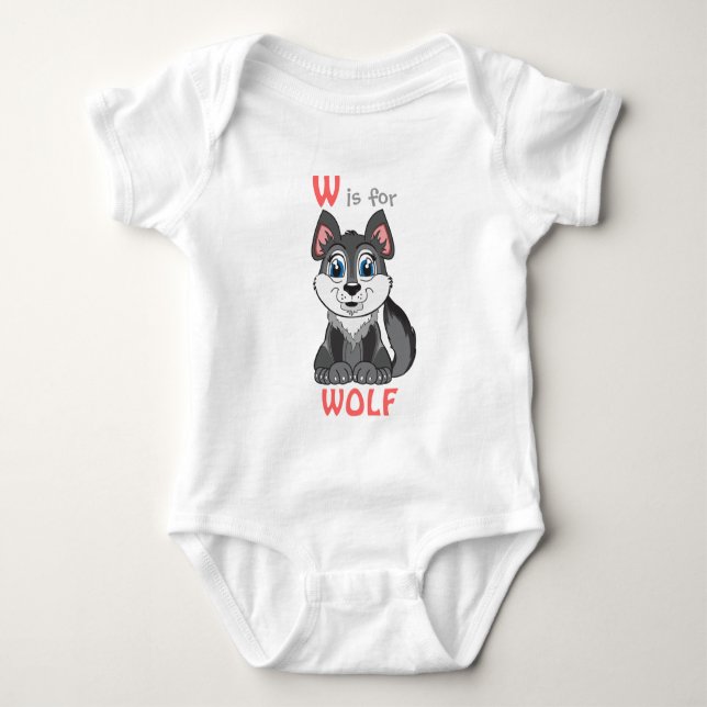 Body "W est chemise de Childs pour LOUP" (Devant)