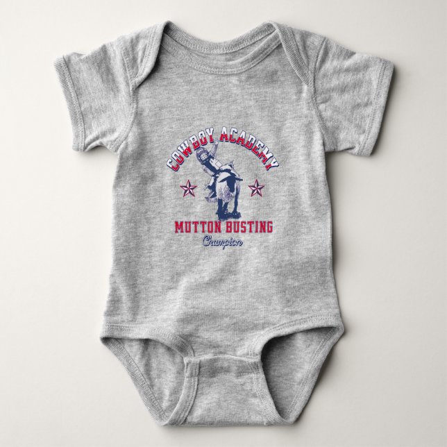 Body Western Rodeo Cowboy Academy Mutton Bust Kids (Devant)