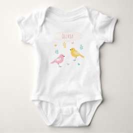Body Whimsical Scandi Birds Cute Personalized