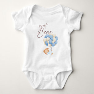 Body Woodland Bear Boy Anniversaire Party Pastel