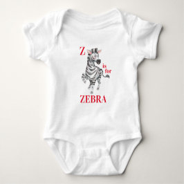 Body Z est pour ZEBRA Whimsical