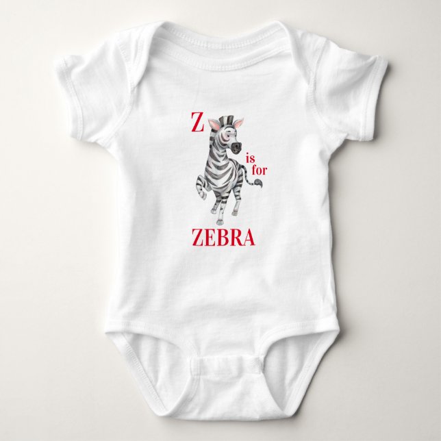 Body Z est pour ZEBRA Whimsical (Devant)