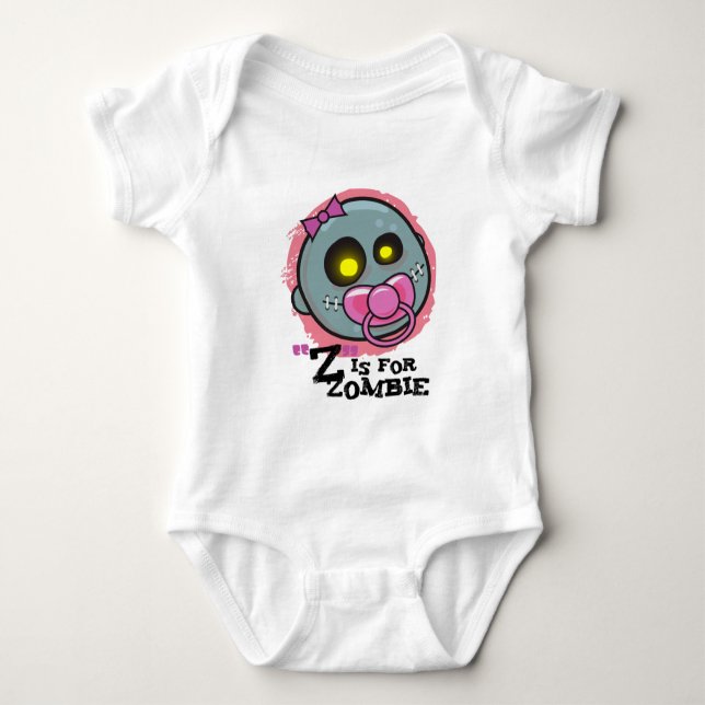 Body "Z" est pour Zombie avec Pacifier (filles Creeper) (Devant)