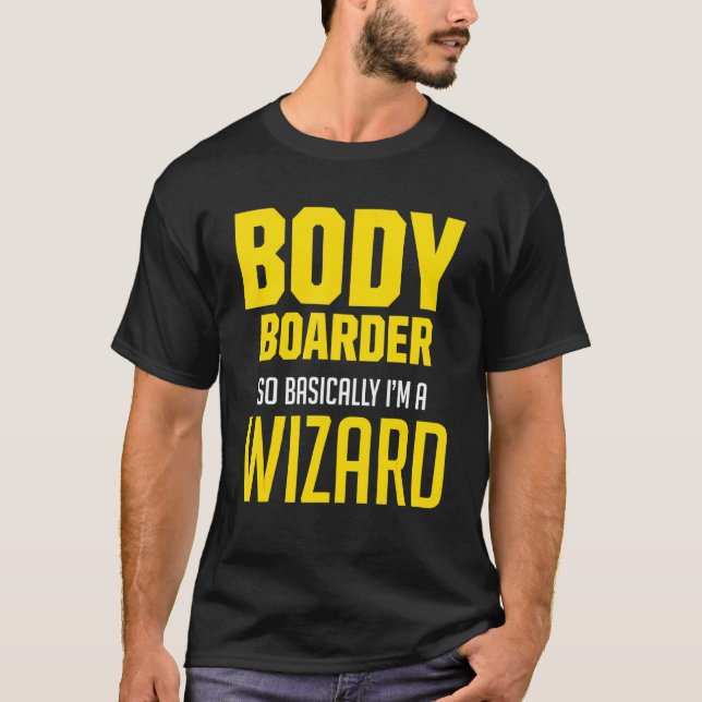 Bodyboard-Bodyboarder 8 T-Shirt (Vorderseite)