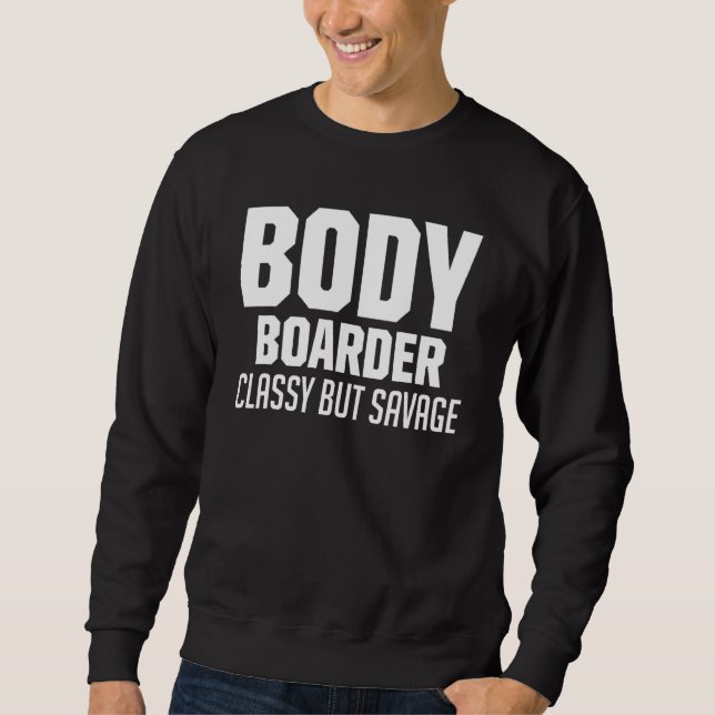 Bodyboarder Sweatshirt (Vorderseite)