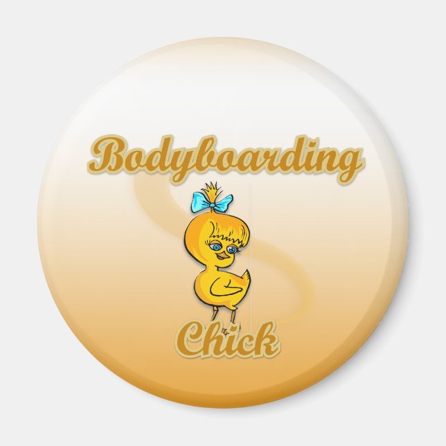 Bodyboarding Chick Magnet (Vorne)