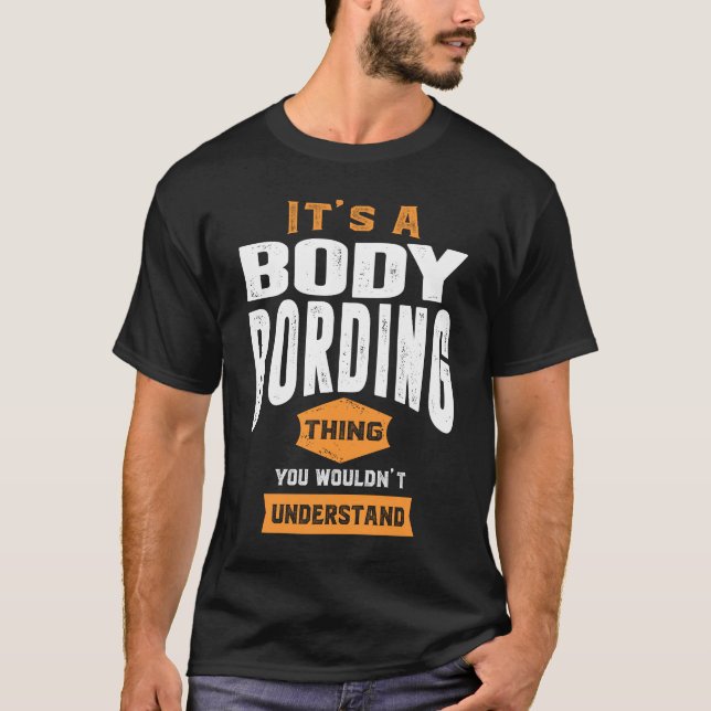 Bodyboarding Ding T-Shirt (Vorderseite)