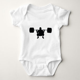 Bodybuilder Baby Strampler