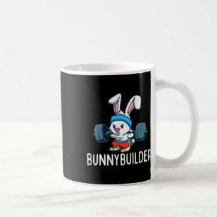 Bodybuilder Bunny Oaster Bunnybuilder Fitness Gym Kaffeetasse