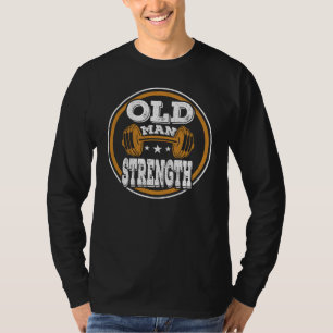 Bodybuilder für den alten Mann T-Shirt