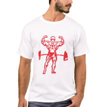 Bodybuilder Muskulatur ohne Humou-Hände