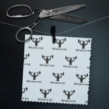 Bodybuilder starke Typ mit eigenem Text in beliebi