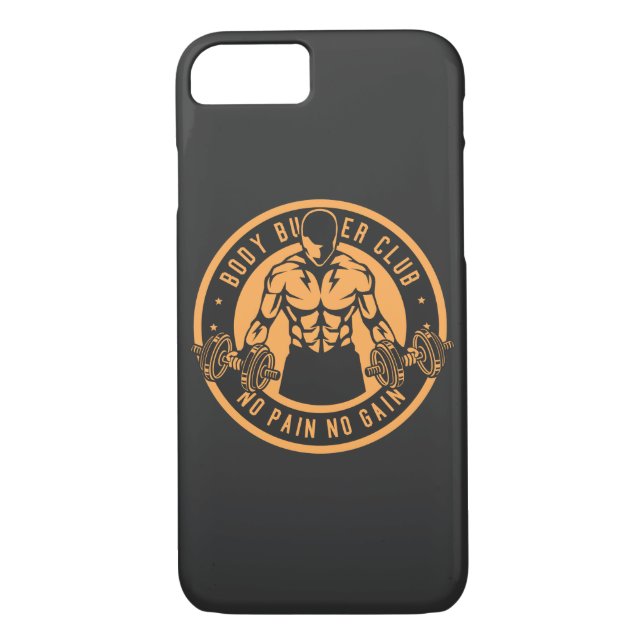 Bodybuilder-Verein Case-Mate iPhone Hülle (Rückseite)