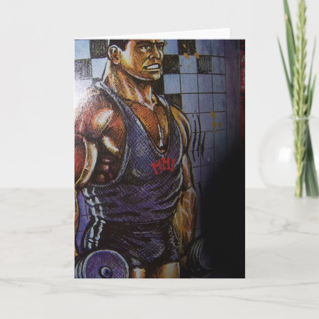 Bodybuilderkarte Karte (Vorderseite)