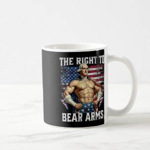 Bodybuilding 4. Juli Vater USA Flagge 2. Bärenarm Kaffeetasse