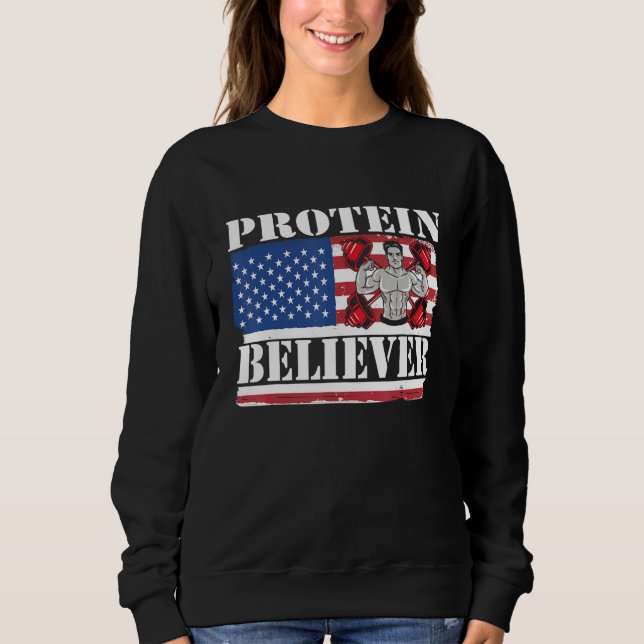 Bodybuilding 4 sweatshirt (Vorderseite)