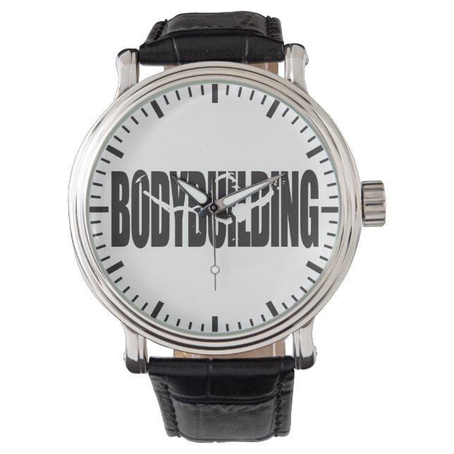 Bodybuilding Armbanduhr (Vorderseite)