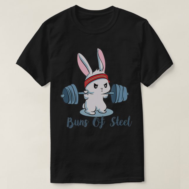 Bodybuilding aus Stahldraht - Wir T-Shirt (Design vorne)