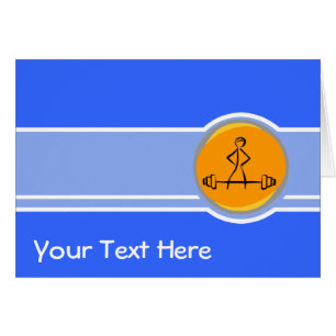 Bodybuilding ; bleu et orange