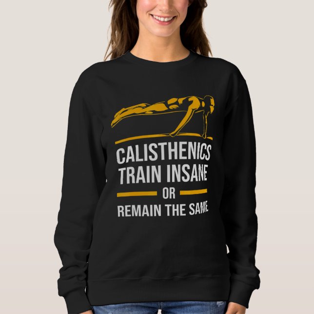 Bodybuilding Calisthenics: Sweatshirt (Vorderseite)