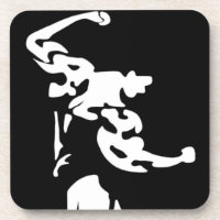 Bodybuilding Cork Untersetzer