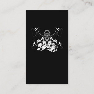 Bodybuilding der Gorilla-Bestie Visitenkarte