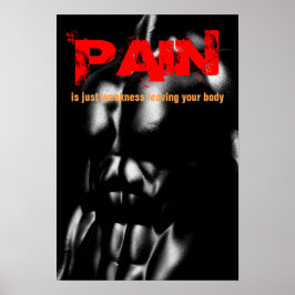 Bodybuilding Fitness Inspiration Poster
