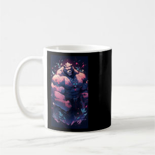 Bodybuilding-Fitness-Turnhalle Bodybuilder Anime B Kaffeetasse