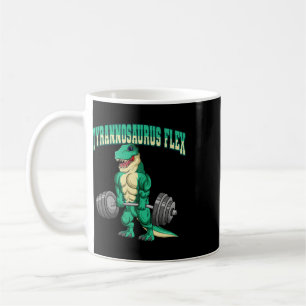 Bodybuilding Fitness Tyrannosaurus Flex Dinosaur D Kaffeetasse