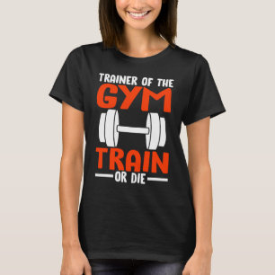Bodybuilding für die sportliche Fitness trainieren T-Shirt