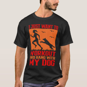 Bodybuilding für die sportliche Fitness trainieren T-Shirt