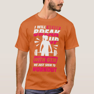 Bodybuilding Gym Fitness Workout Girl-Geschenk T-Shirt