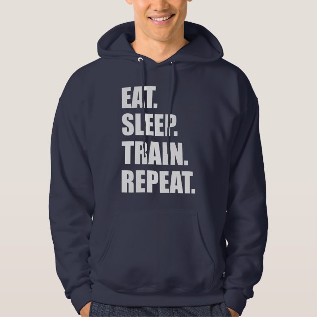 Bodybuilding Gym Motivation Hoodie (Vorderseite)