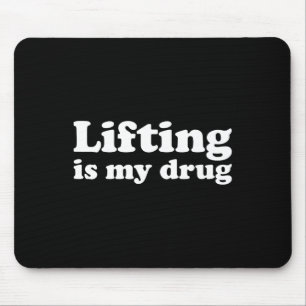 Bodybuilding Gym Workout I Liebe Lifting ist mein Mousepad