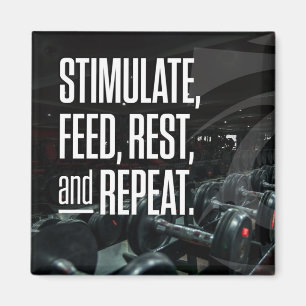 Bodybuilding Gym Workout Magnet