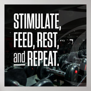 Bodybuilding Gym Workout Poster