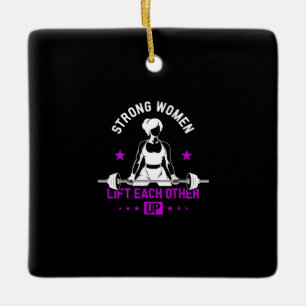 Bodybuilding Gymnastiktrainings für Frauen Keramikornament