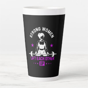 Bodybuilding Gymnastiktrainings für Frauen Milchtasse