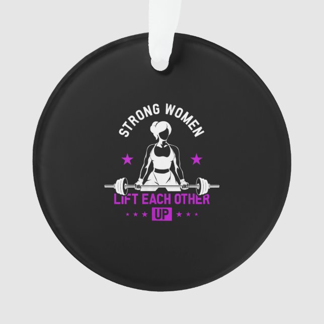 Bodybuilding Gymnastiktrainings für Frauen Ornament (Vorderseite)