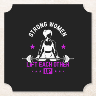 Bodybuilding Gymnastiktrainings für Frauen Untersetzer