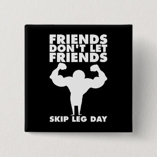 Bodybuilding - Leg Day nicht überspringen - Squat Button