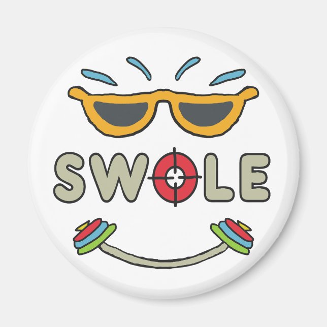 Bodybuilding Magnet (Vorne)