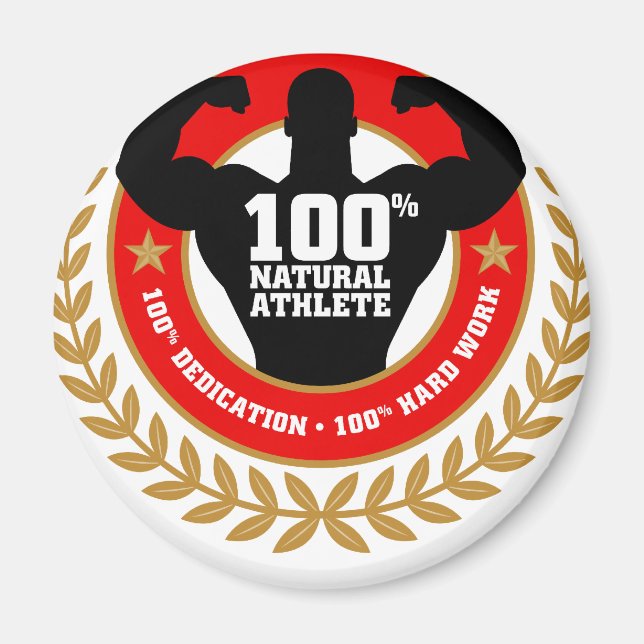 Bodybuilding Magnet (Vorne)