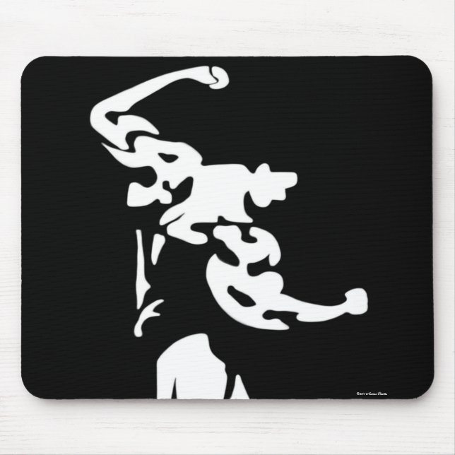 Bodybuilding Mousepad (Vorne)