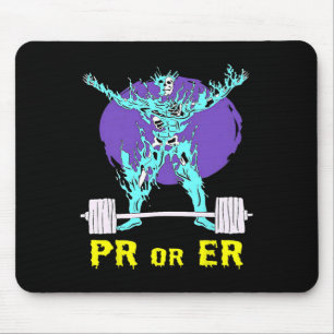 Bodybuilding Musclebul Mousepad