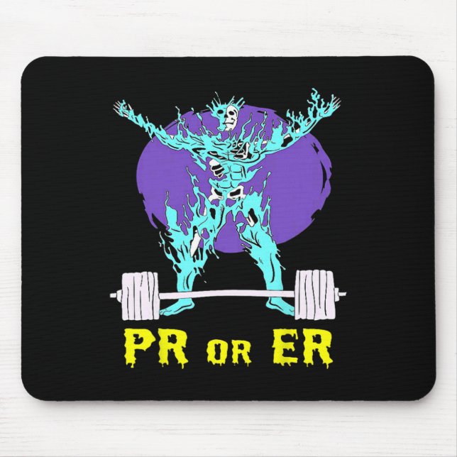Bodybuilding Musclebul Mousepad (Vorne)