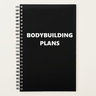 Bodybuilding Planner Sports Thème Bodybuilding