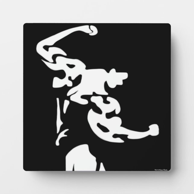 Bodybuilding Plaque Fotoplatte (Vorderseite)