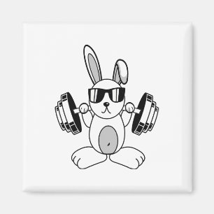 Bodybuilding-Powerlifting-Fitness-Turnhalle-Kaninc Magnet